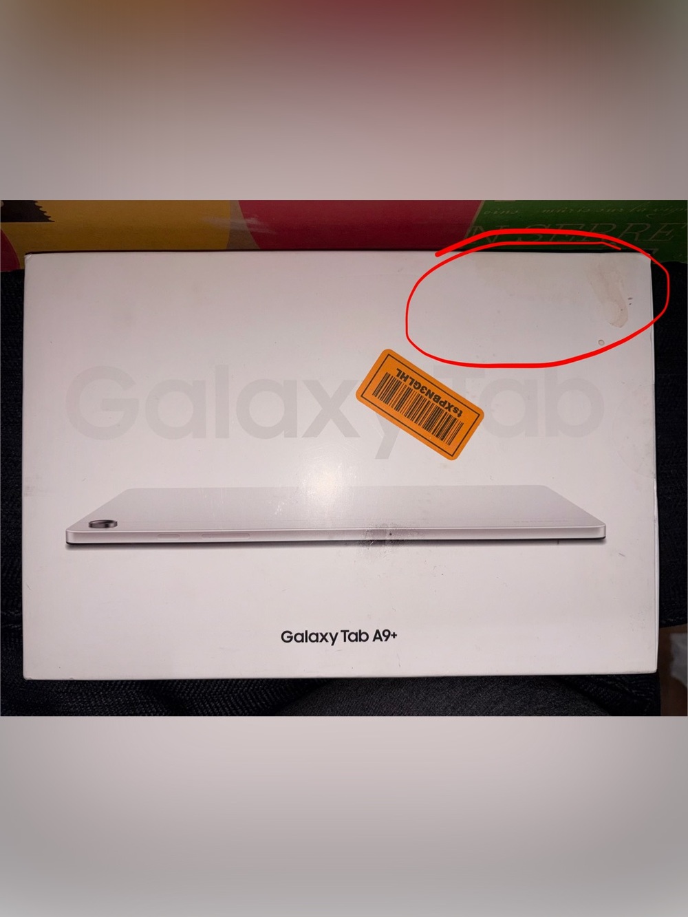 Samsung Galaxy Tab A9+ White Tablet Box 11”